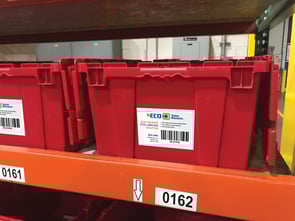 Eco TR on red tote - master