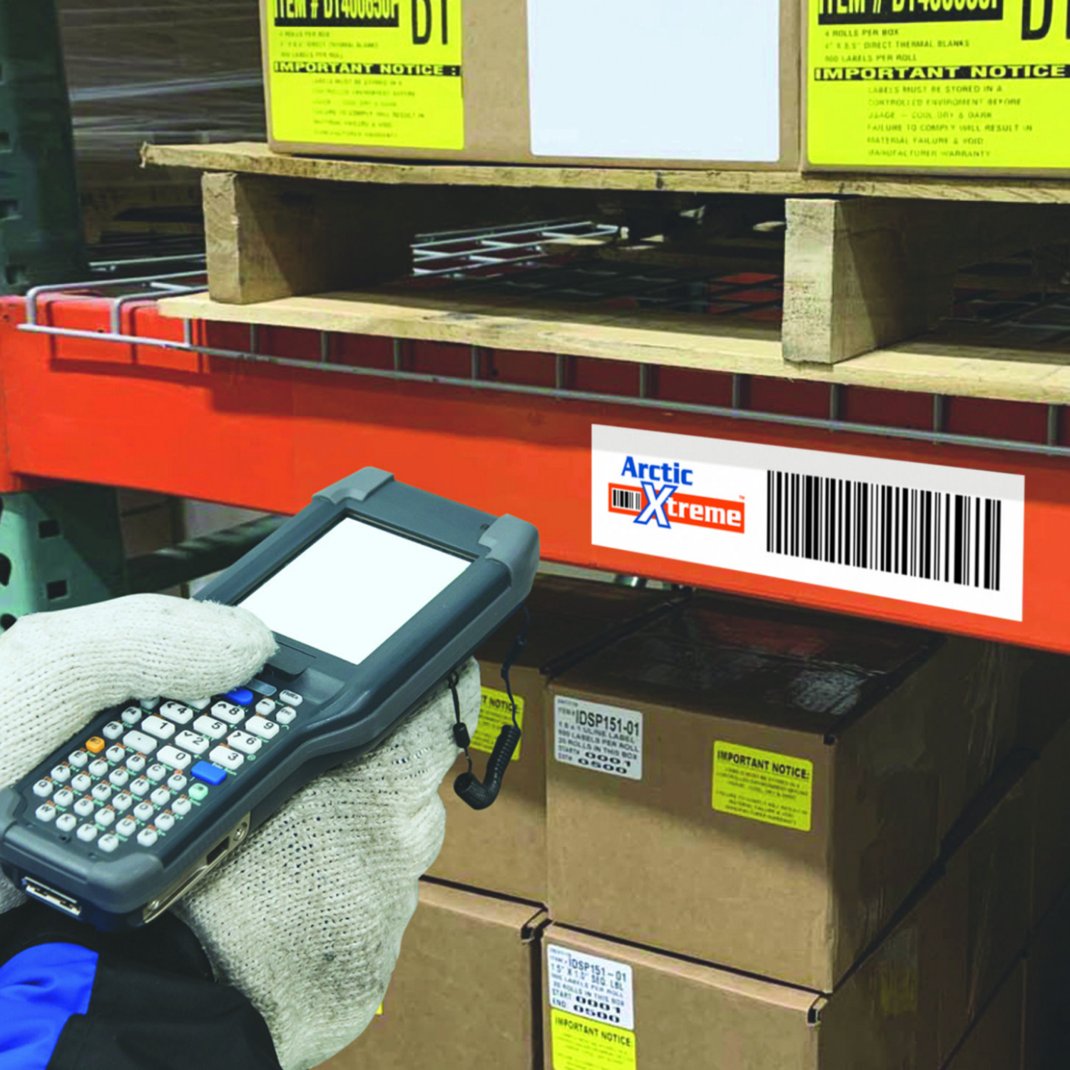 Cold Storage Warehouse Labels (Arctic Xtreme)