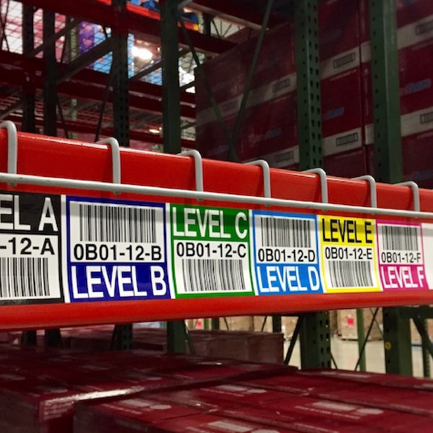 Rack, Shelf and Bin Location Labels