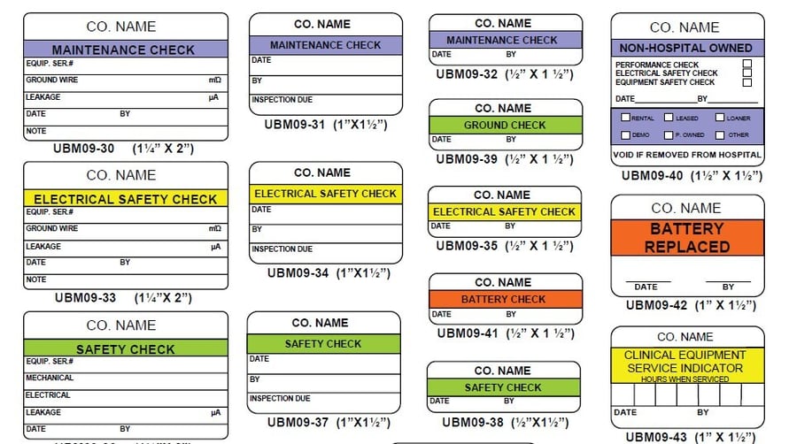 5 Calibration Label Requirements to Meet Quality Standards