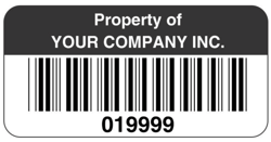 Asset tag for data center
